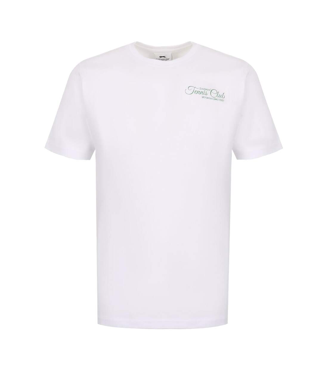 T-shirt Motif/style Imprimé Au Dos Tennis Club Femme Blanc Slazenger-1