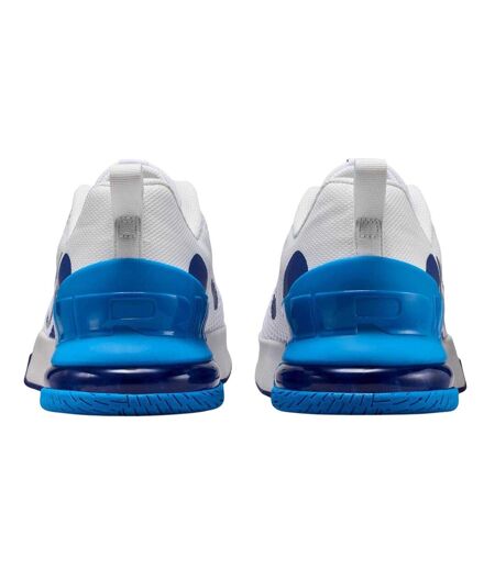 Baskets Alpha Homme Blanc Bleu Roi Nike