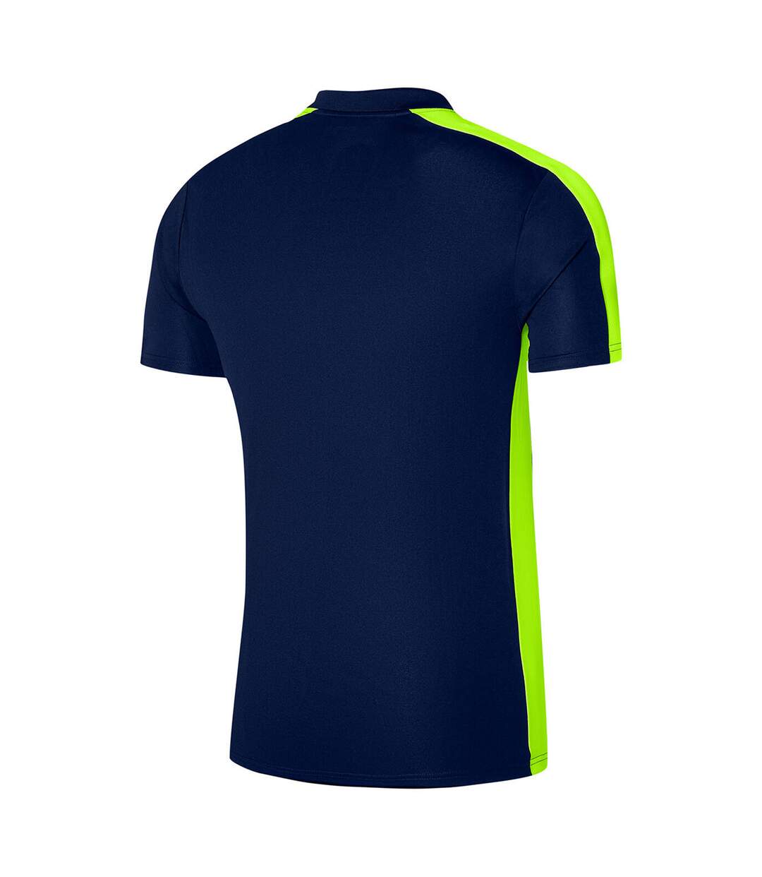 Polo Academy Homme Bleu Marine Vert Fluo Nike-2
