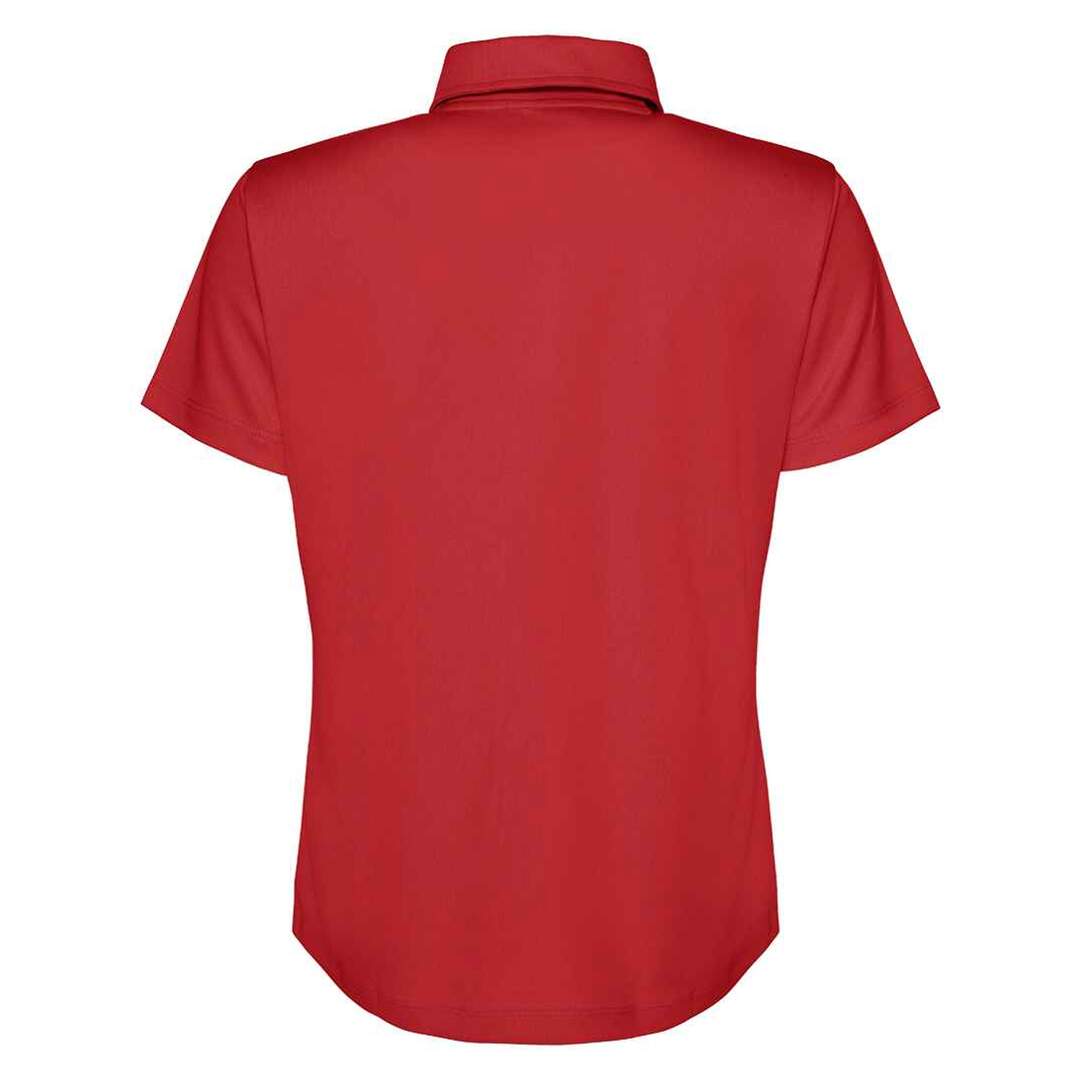 Polo femme rouge feu Awdis-2