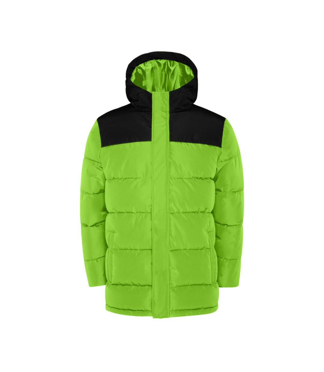 Veste isolée tallin adulte vert clair / noir uni Roly Roly