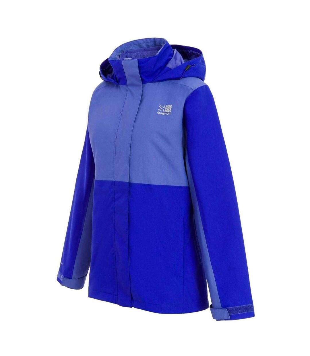 Veste Imperméable Motif/style 3-en-1 Femme Bleu Rose Violet Karrimor-3