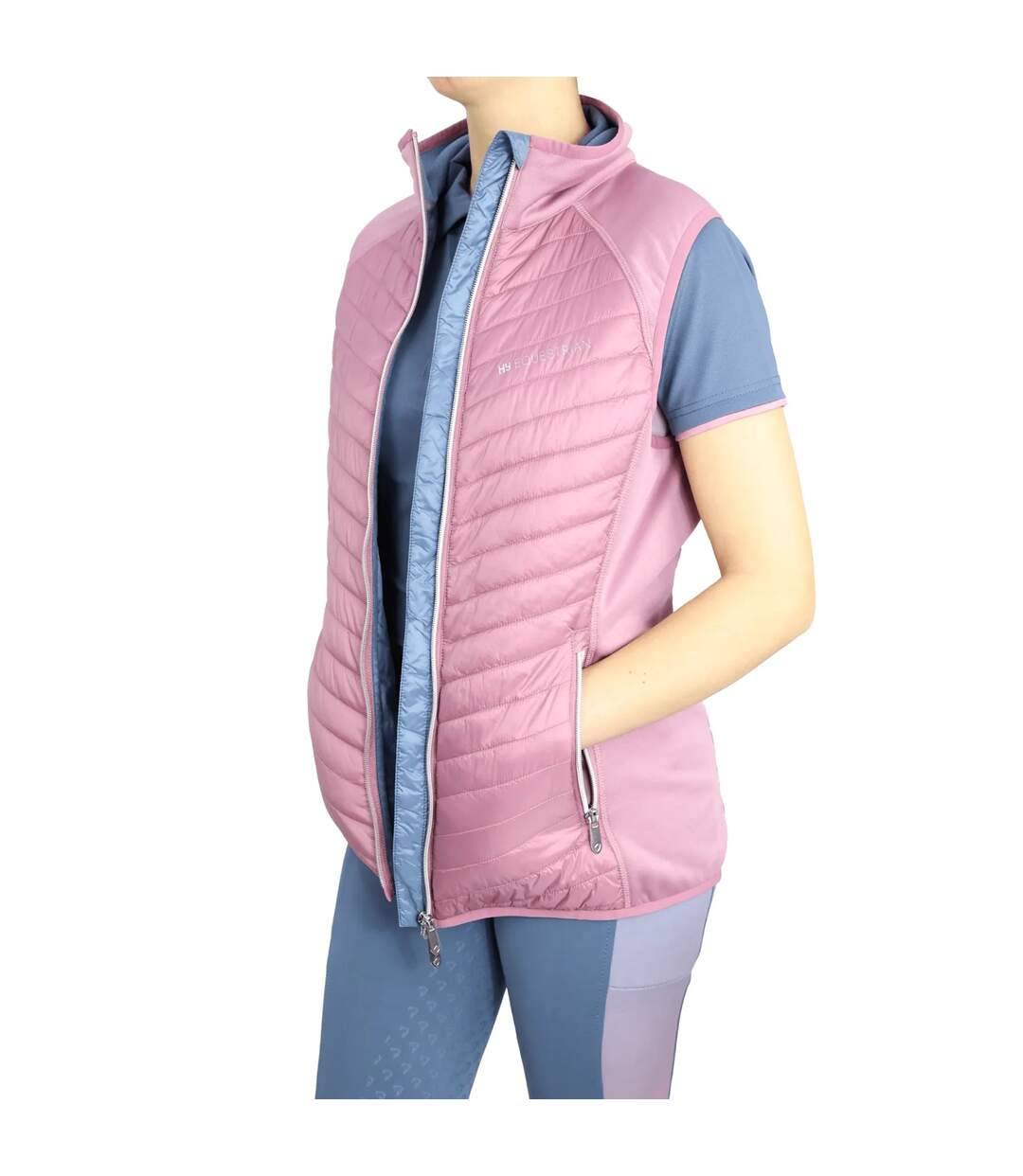 Veste sans manches synergy elevate sync femme bleuet / raisin Hy