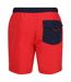 Short de bain bentham homme rouge vif / bleu marine Regatta