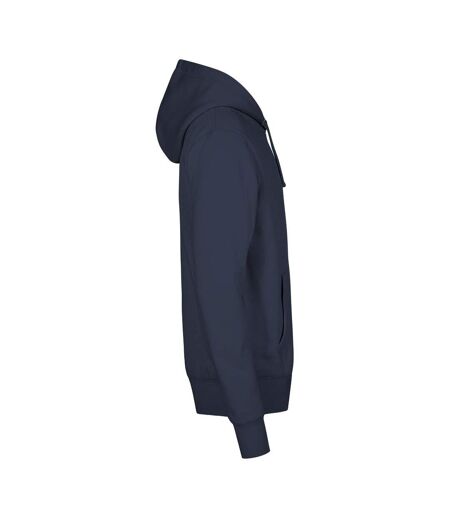 Sweat À Capuche Homme Bleu Marine Français X.O By Promodoro