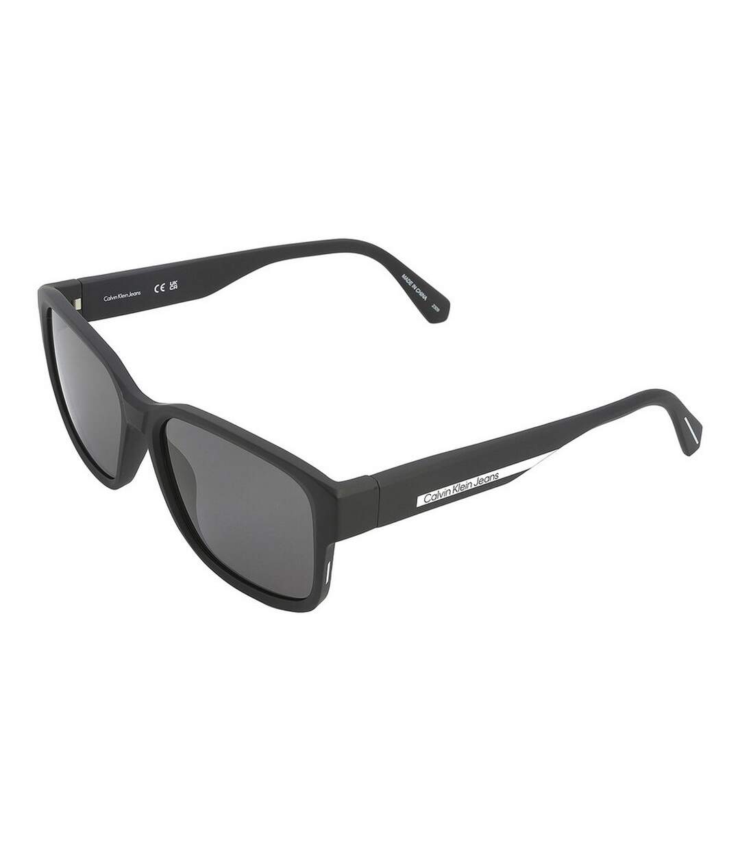 Lunettes De Soleil Motif/style Rectangulaire Homme Taille Unique Noir Gris Calvin Klein-4