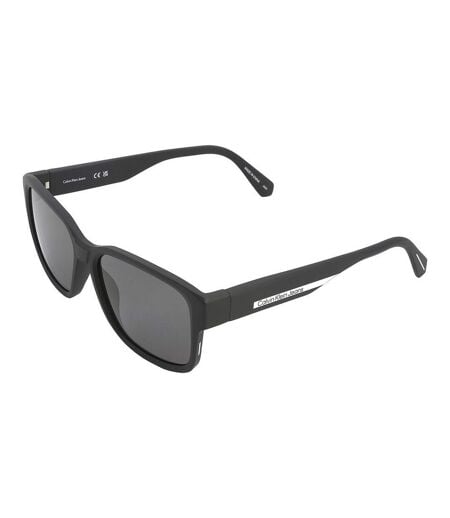 Lunettes De Soleil Motif/style Rectangulaire Homme Taille Unique Noir Gris Calvin Klein