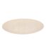 Lot de 6 Assiettes Plates Laetitia 25cm Crème-2
