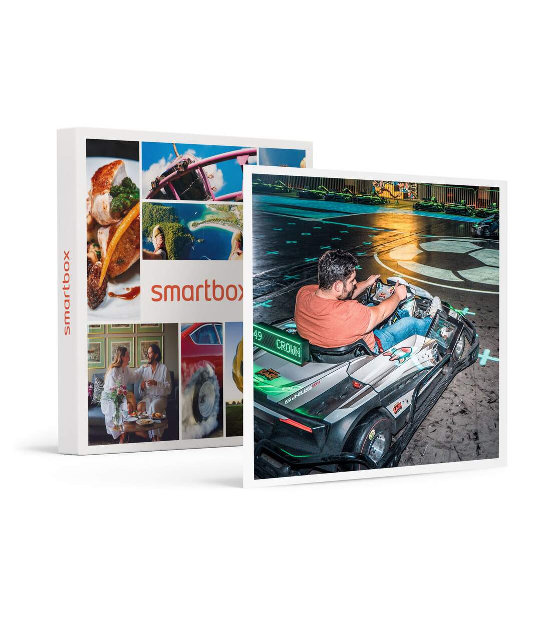 3 sessions de karting intéractif pour 4 personnes près de Tours - SMARTBOX - Coffret Cadeau Sport & Aventure