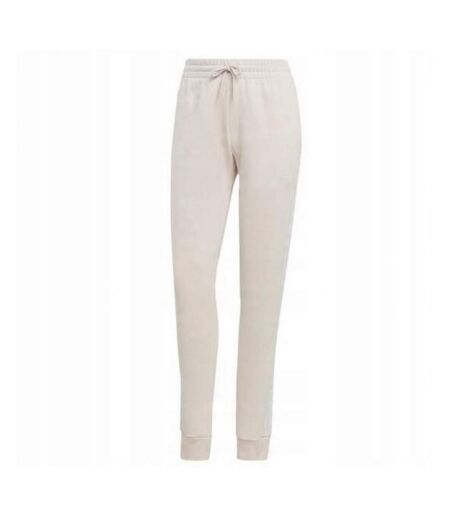 Pantalon De Jogging Style 3 Rayures Femme Beige Adidas