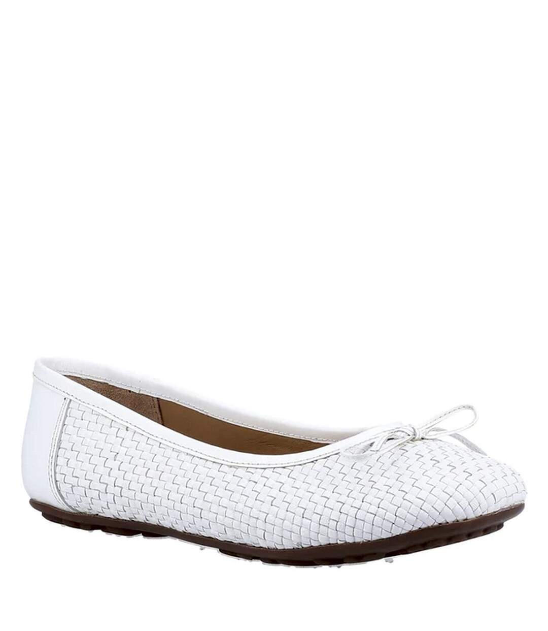 Ballerines femme blanc Hush Puppies