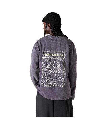 T-shirt Manches Longues Sportstyle Homme Violet Mizuno