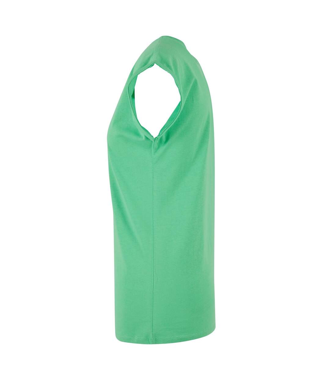 T-shirt Femme Vert Build Your Brand-4