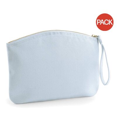 Lot de 2  Earthaware pochette s bleu pastel Westford Mill