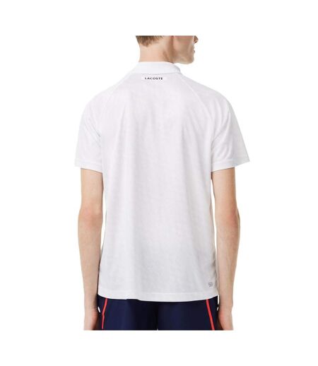 Polo Blanc Homme Lacoste DH5174 - L