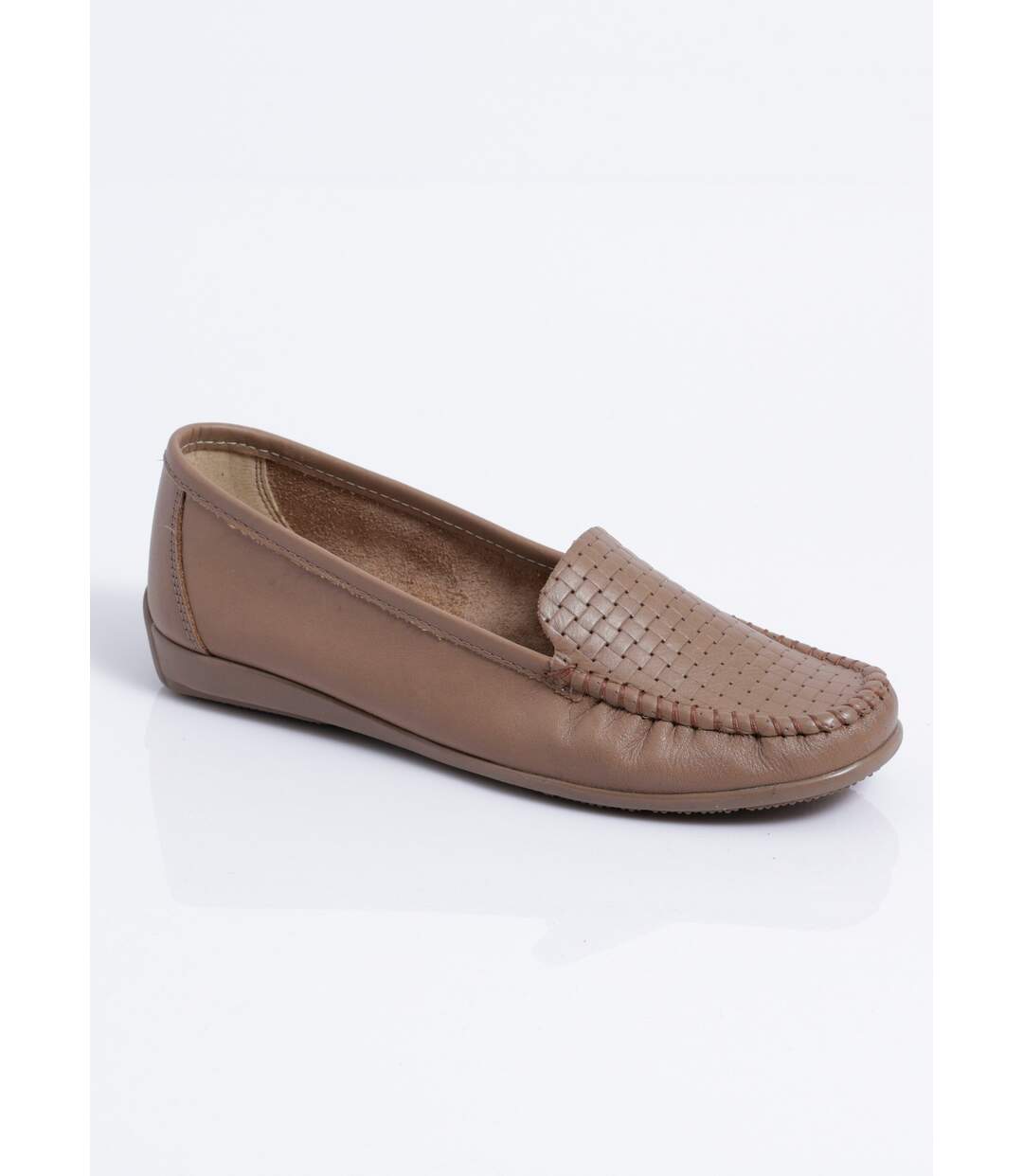 Mocassins souples largeur confort cuir-1