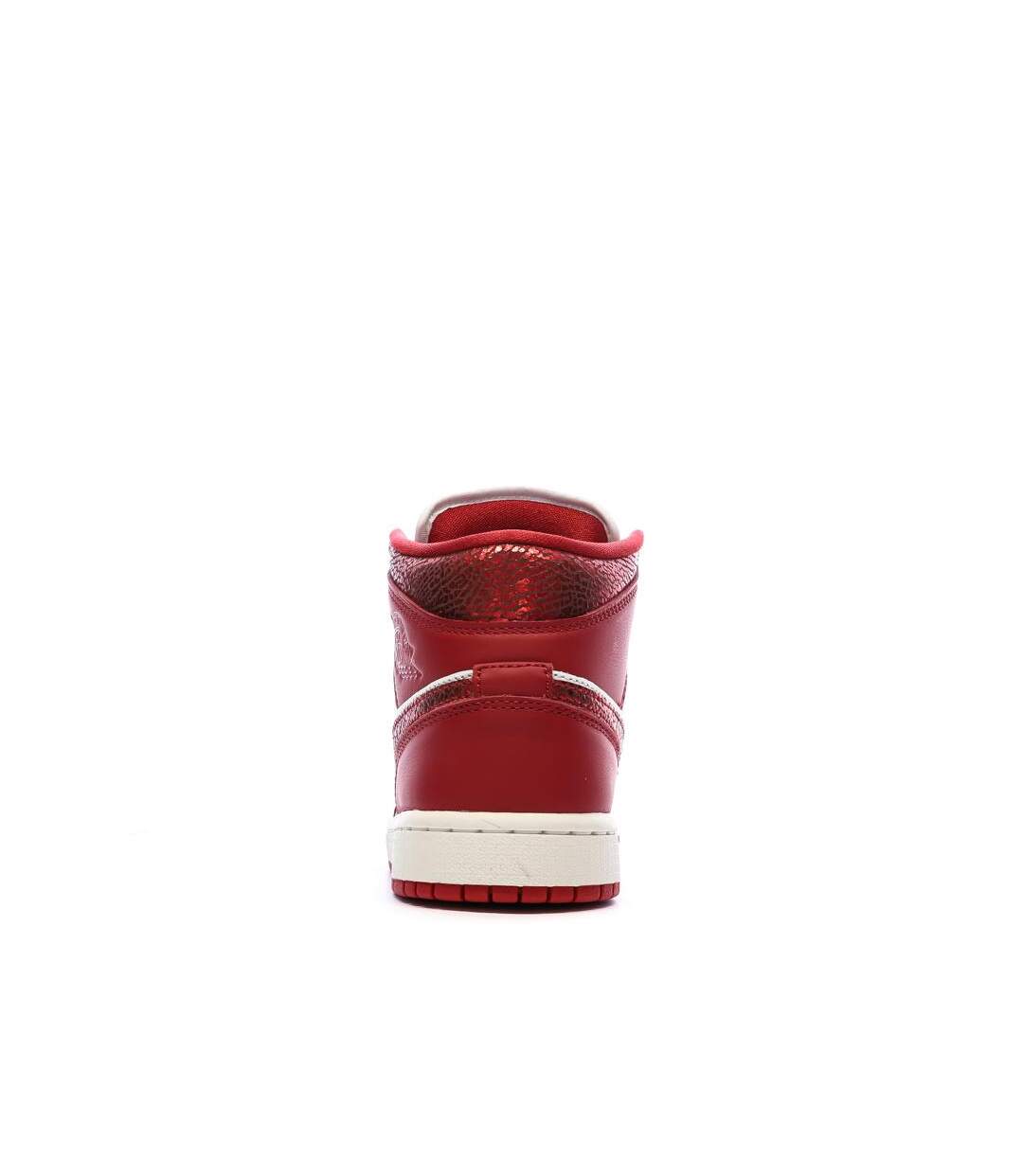 Air force one baskets rouges/blanches femme nike-3