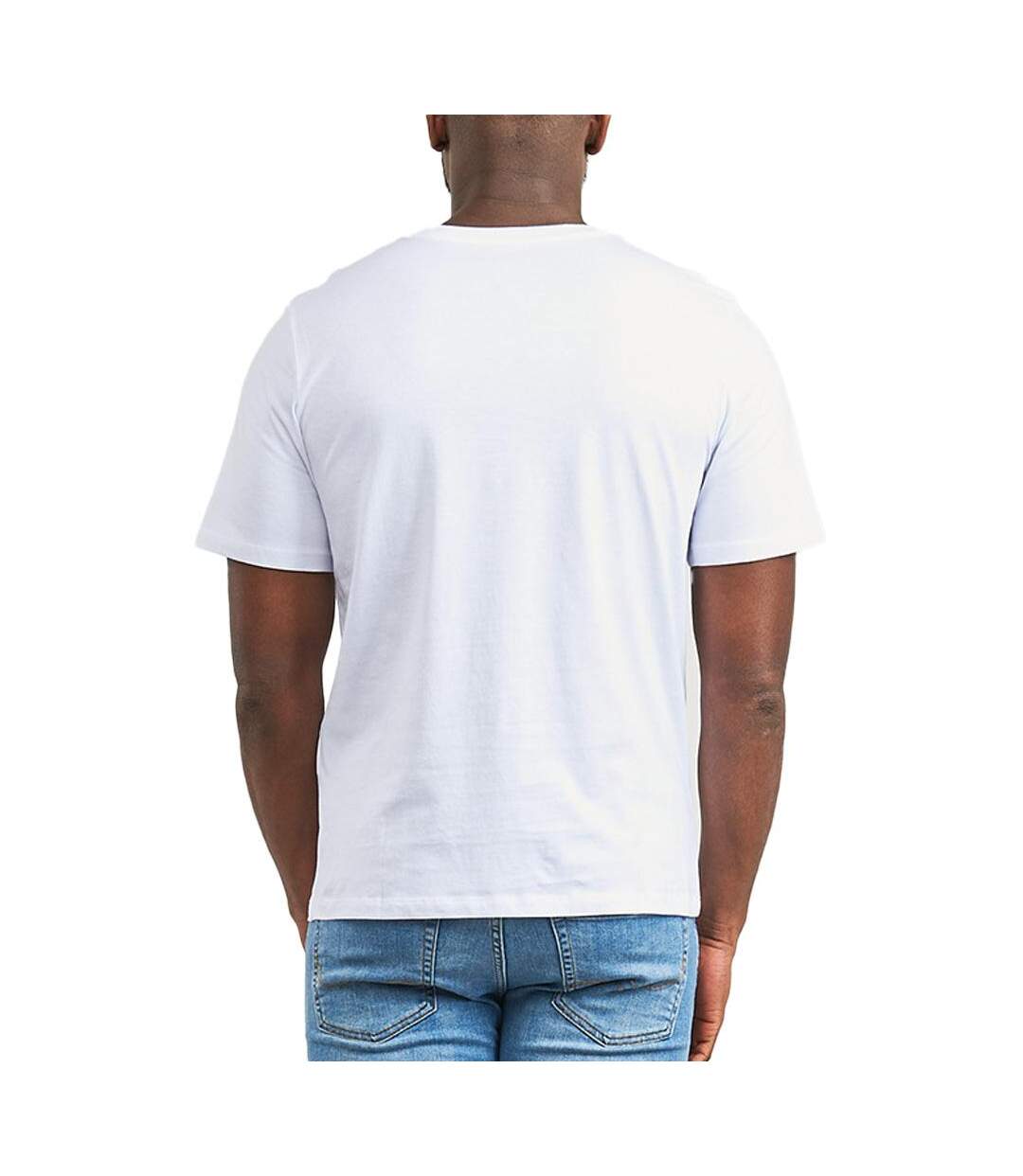T-shirt blanc homme jack & jones whcorp - l-2