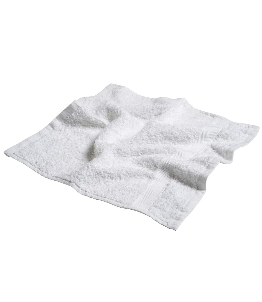 Luxury range 550 gsm face cloth / towel 30 x 30 cm white Towel City