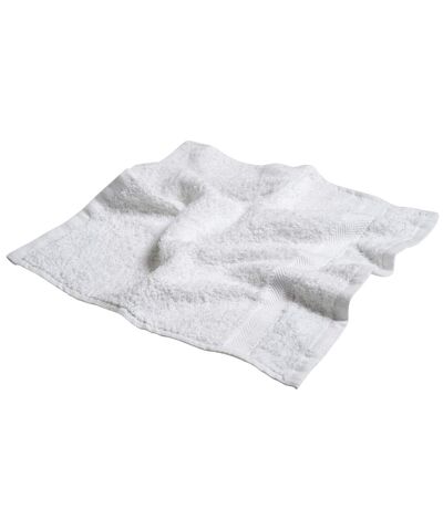 Towel City Luxury Range 550 GSM - Face Cloth / Towel (30 X 30 CM) (White)