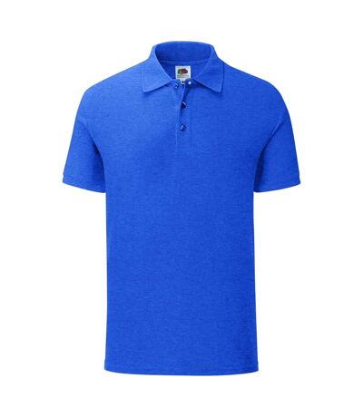 Fruit Of The Loom Mens Iconic Polo Shirt (Heather Royal)