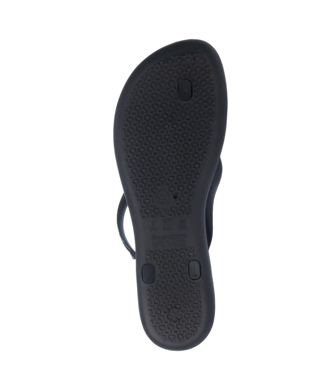 Womens/ladies heart maxi sandals black Ipanema-4