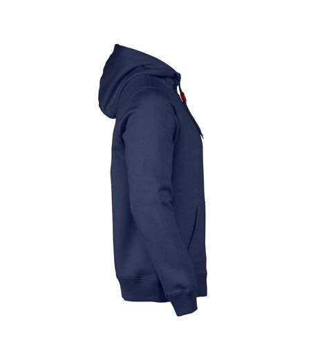 Mens Fastpitch Hoodie Navy Printer