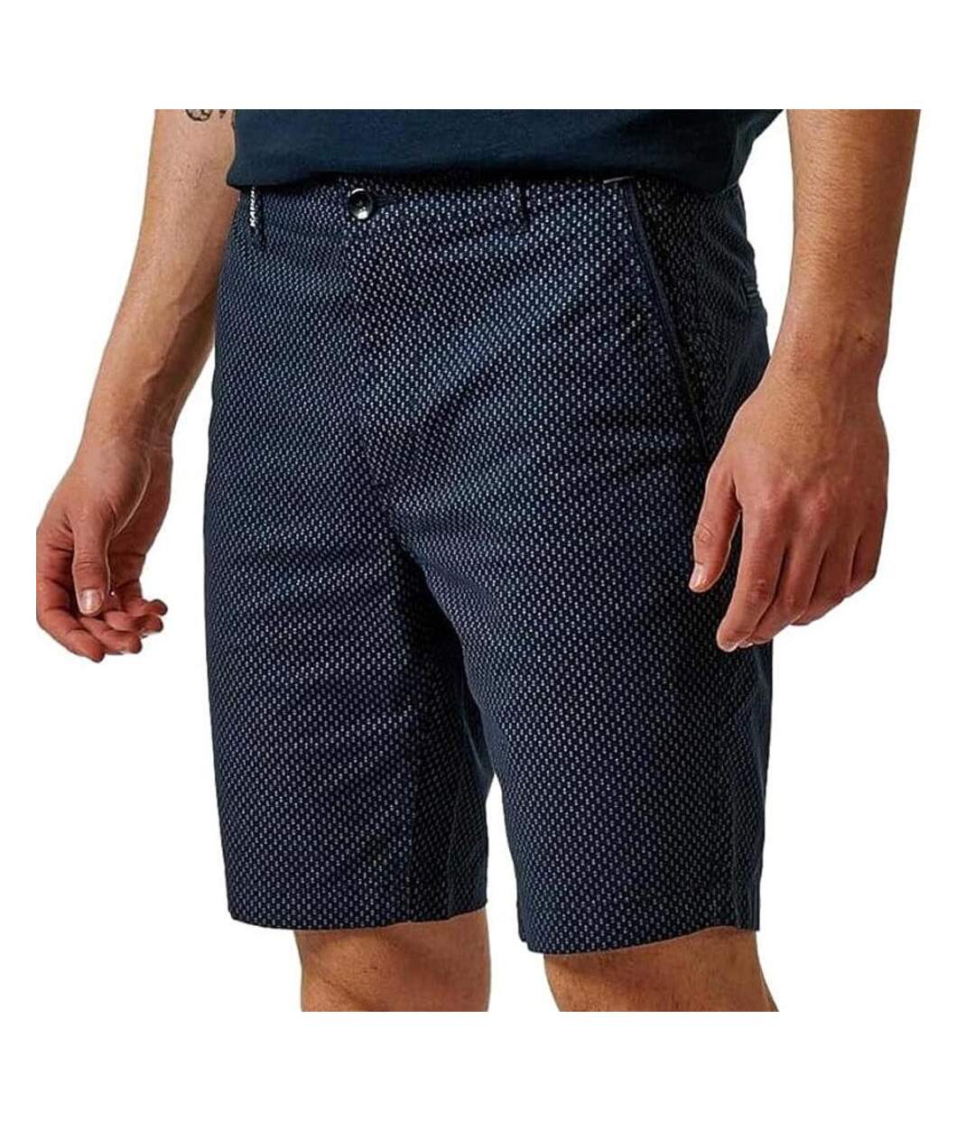 Short marine/gris homme kaporal macon-1
