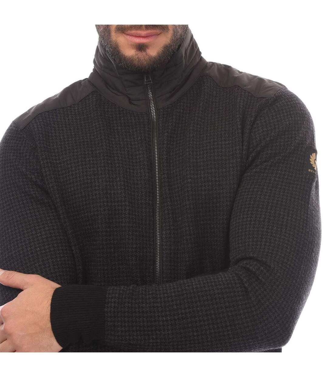 Cardigan Homme Noir Belstaff-4
