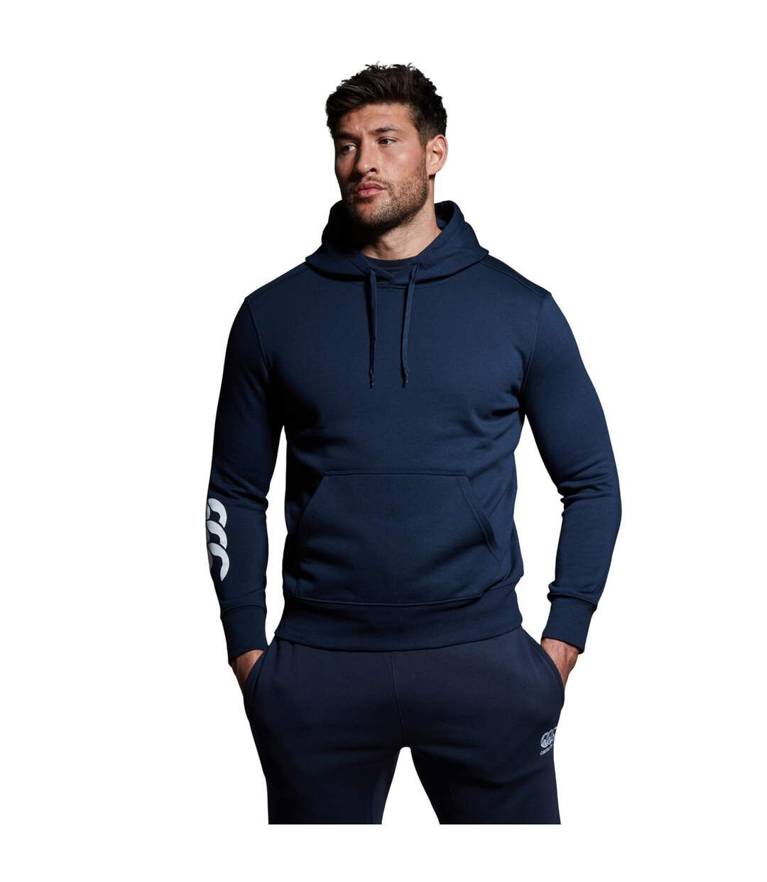 Mens Club Hoodie Navy Canterbury-1