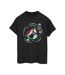 Disney Femme/Les femmes La petite sirène lisant un livre T-Shirt Boyfriend en coton (Noir) - UTBI30983-1