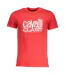 T-shirt Motif Éclaboussures De Peinture Adulte Rouge Cavalli Class-1