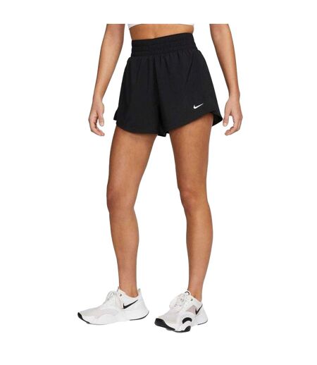 Womens/ladies Pro 2 In 1 Running Shorts Black Nike