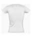 SOLS Womens/Ladies Miss Short Sleeve T-Shirt (White)