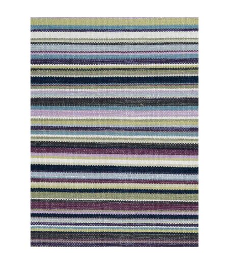 Tapis kilim fait main en laine motif géométrique