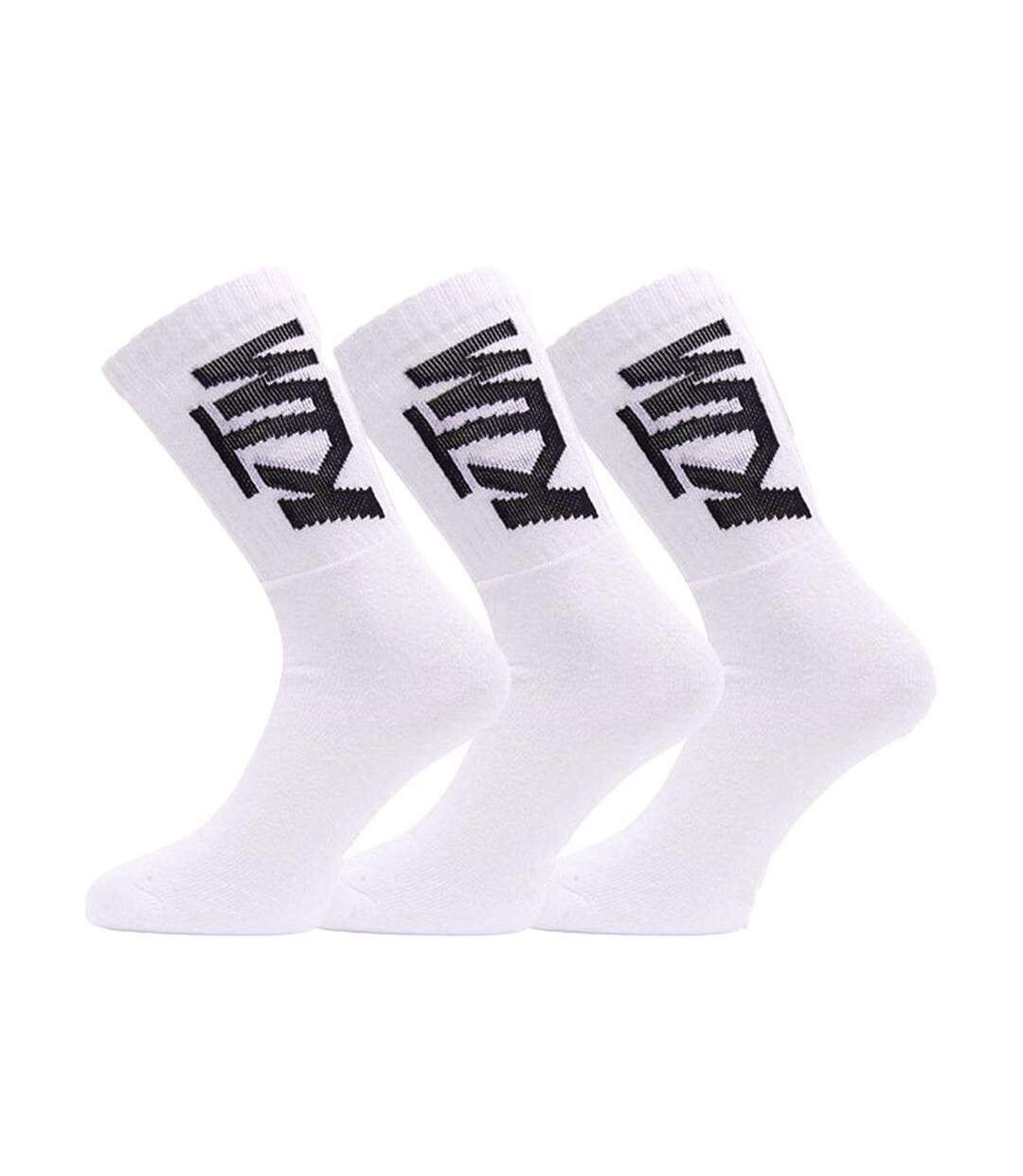 X3 chaussettes blanches homme ktm fr11 - 39/42-1