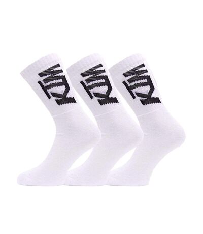 X3 chaussettes blanches homme ktm fr11 - 39/42