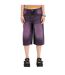 Womens/ladies Denim Shorts Lilac The Ragged Priest-1