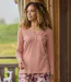 Le Pyjama d'Été Pantalon Imprimé Fleuri-5
