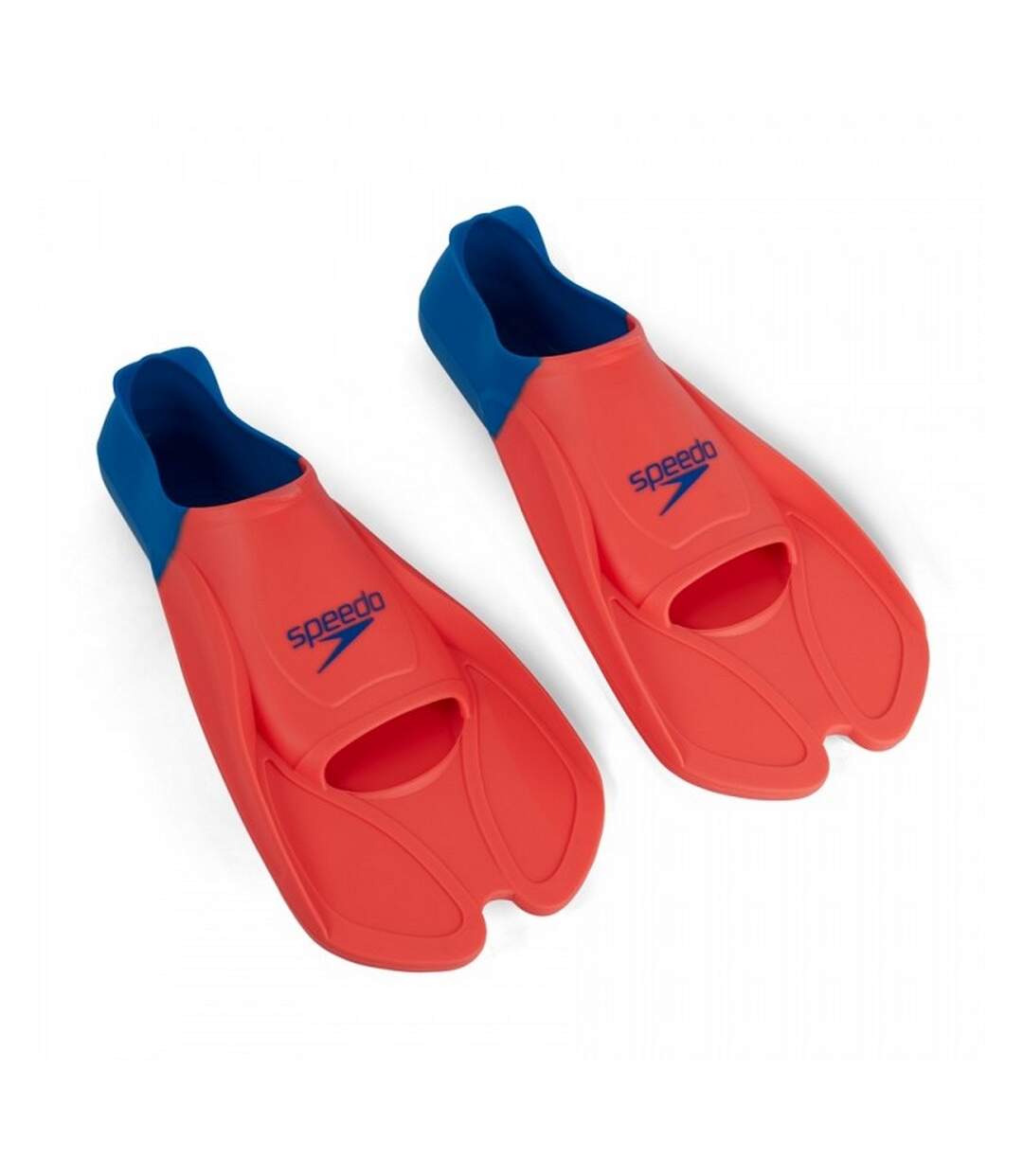 Palmes de plongée adulte 39-41 fr orange foncé / bleu Speedo-1