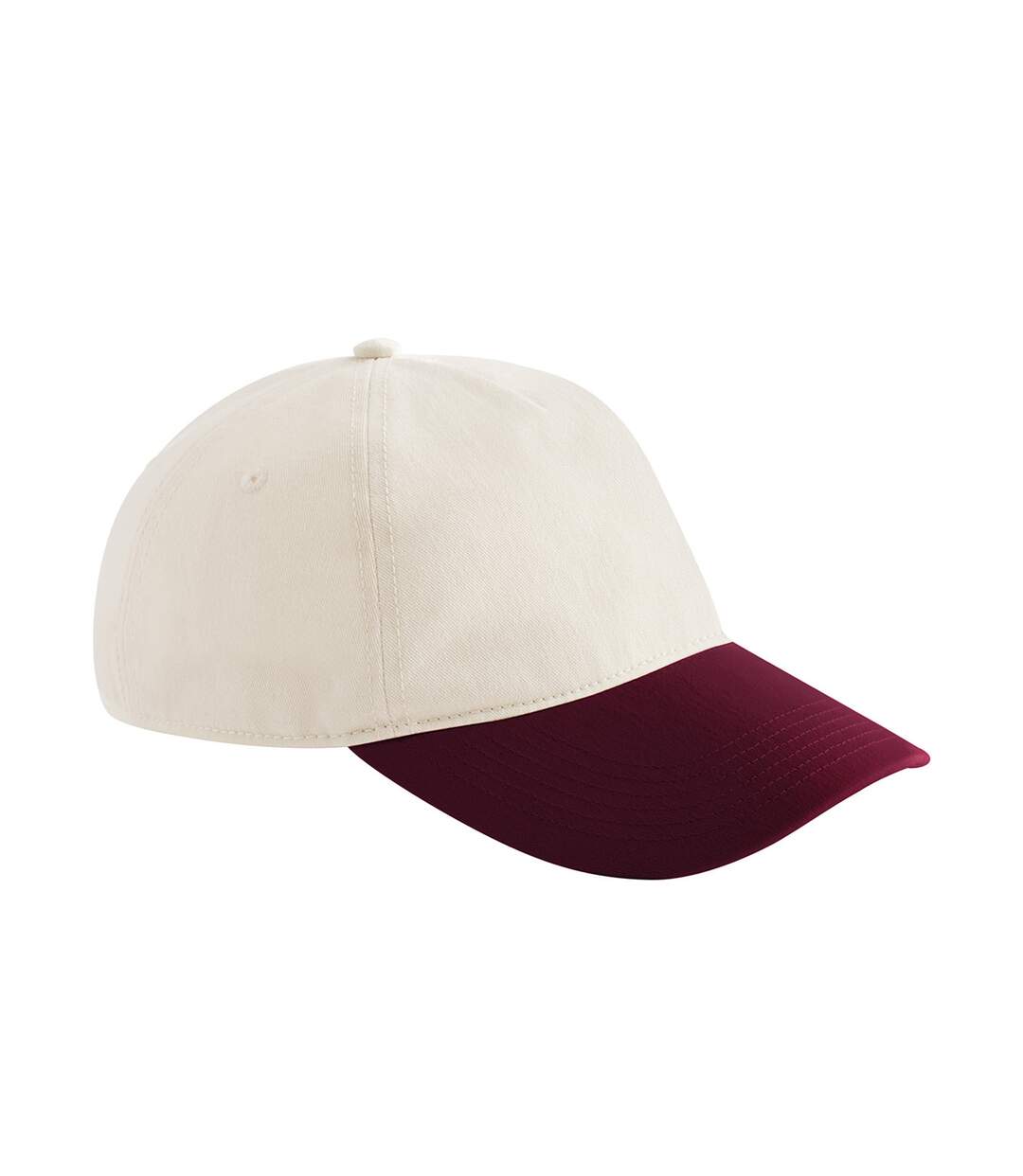 Casquette Leisure Naturel Bordeaux Beechfield-1