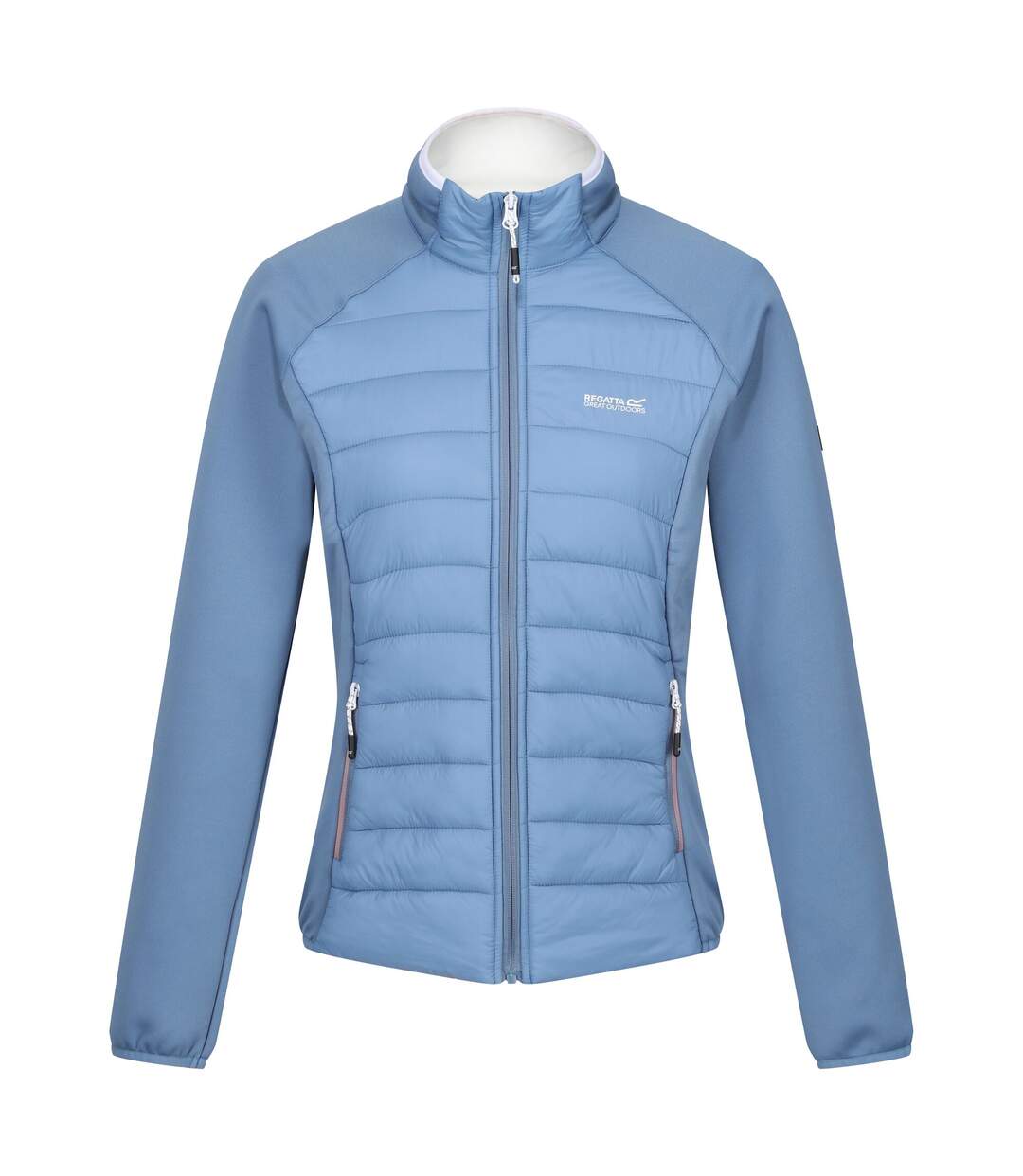 Veste hybride clumber femme bleu / blanc Regatta-1