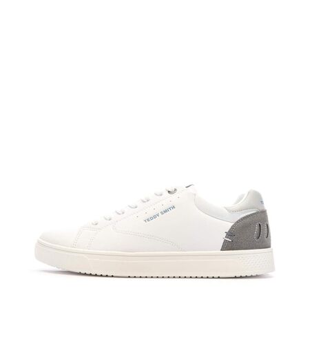 Baskets blanches/grises homme teddy smith 120100