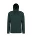 Mens Camber Fleece Full Zip Hoodie Dark Green Mountain Warehouse-1