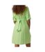 Robe de Grossesse Verte Femme Mamalicious Leline - L