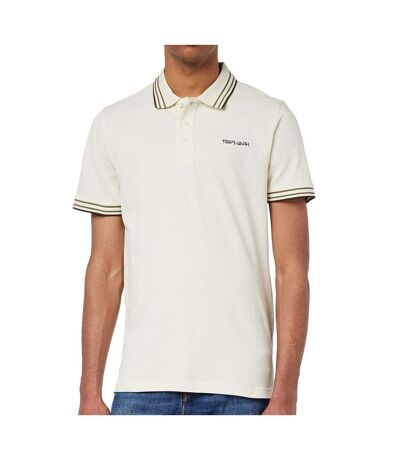 Polo blanc homme teddy smith pasian - s