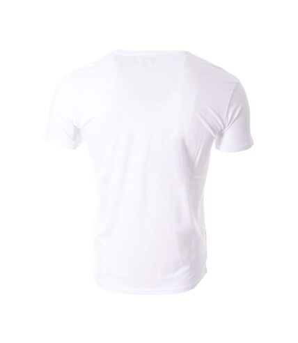 T-shirt Blanc/Orange Homme Lee Cooper Orex
