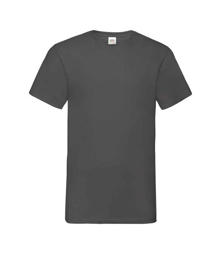 T-shirt Valueweight Adulte Graphite Clair Chiné Fruit Of The Loom