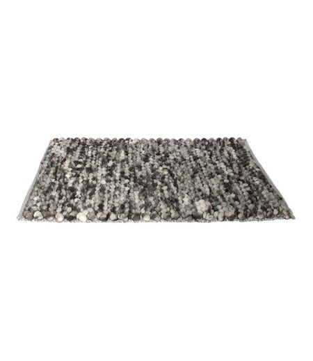 Tapis en polyester grosses mailles Relief 200x140 cm