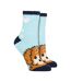 2 Pack Ladies Cozy Bed Socks in Gift Box | Warm Fleece Fluffy Lounge Socks-1